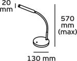 VK Lighting VK/04240/B/D Μαύρο