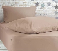 Nef-Nef Σεντόνι Υπέρδιπλο με Λάστιχο 160x200 Jersey 1020 Linen