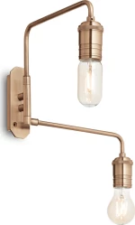 Ideal Lux Triumph Ap2 Φωτιστικό Τοίχου Μπρούτζινο