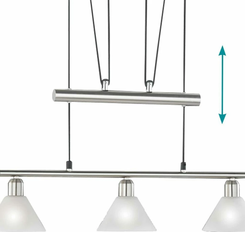 Trio Lighting Stamina Κρεμαστό Φωτιστικό Μοντέρνο Τρίφωτο Λευκό