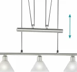 Trio Lighting Stamina Κρεμαστό Φωτιστικό Μοντέρνο Τρίφωτο Λευκό