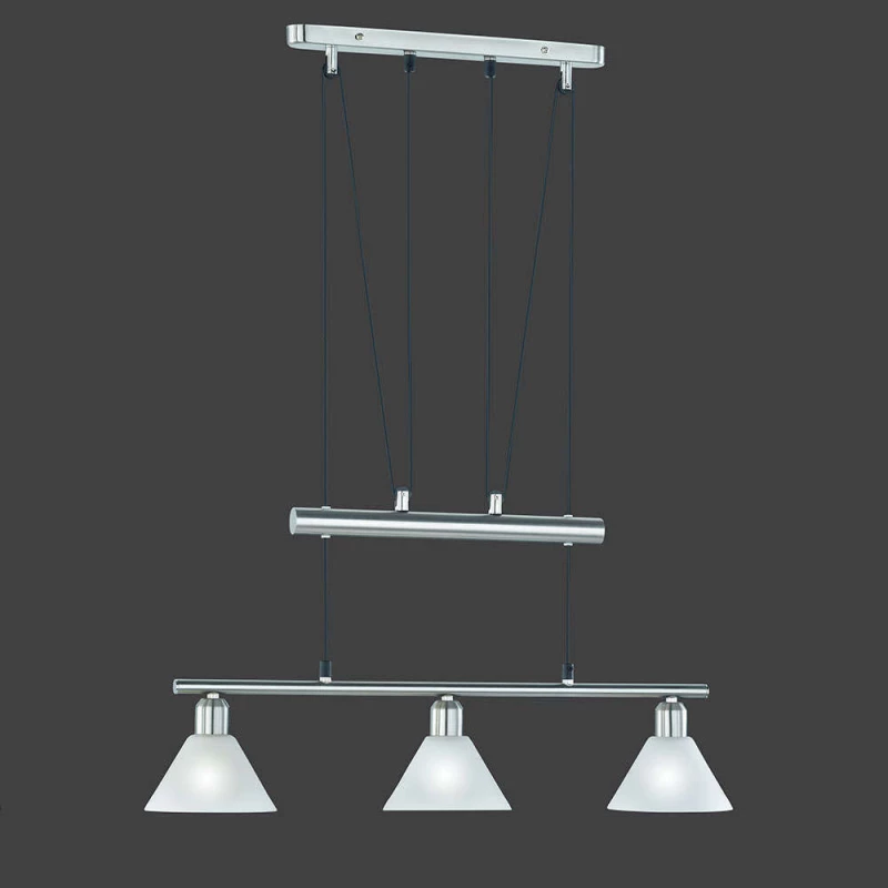 Trio Lighting Stamina Κρεμαστό Φωτιστικό Μοντέρνο Τρίφωτο Λευκό