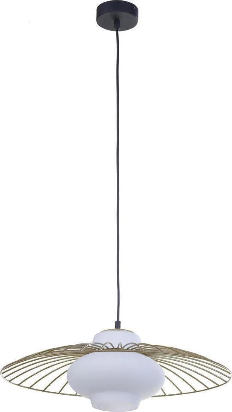 TK Lighting Rosso Κρεμαστό Φωτιστικό Μοντέρνο Μονόφωτο Λευκό