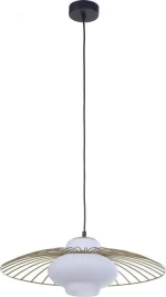TK Lighting Rosso Κρεμαστό Φωτιστικό Μοντέρνο Μονόφωτο Λευκό