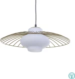 TK Lighting Rosso Κρεμαστό Φωτιστικό Μοντέρνο Μονόφωτο Λευκό