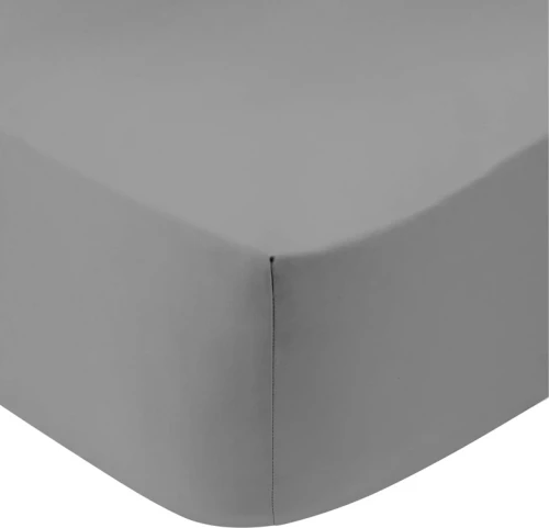 Sunshine Σεντόνι Μονό με Λάστιχο 100x200x30 Cotton Feelings 107 Dark Grey