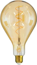 GloboStar Λάμπα LED για Ντουί E27 και Σχήμα PS30 Θερμό Λευκό 500lm Dimmable