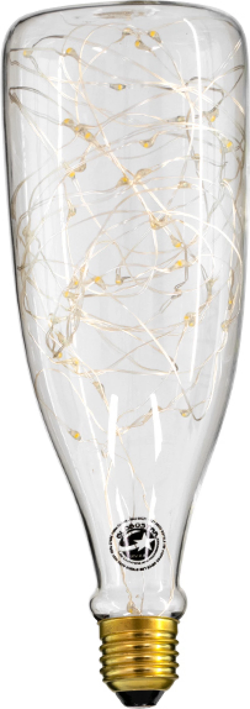 GloboStar Deco Bottle Λάμπα LED για Ντουί E27 Θερμό Λευκό 240lm