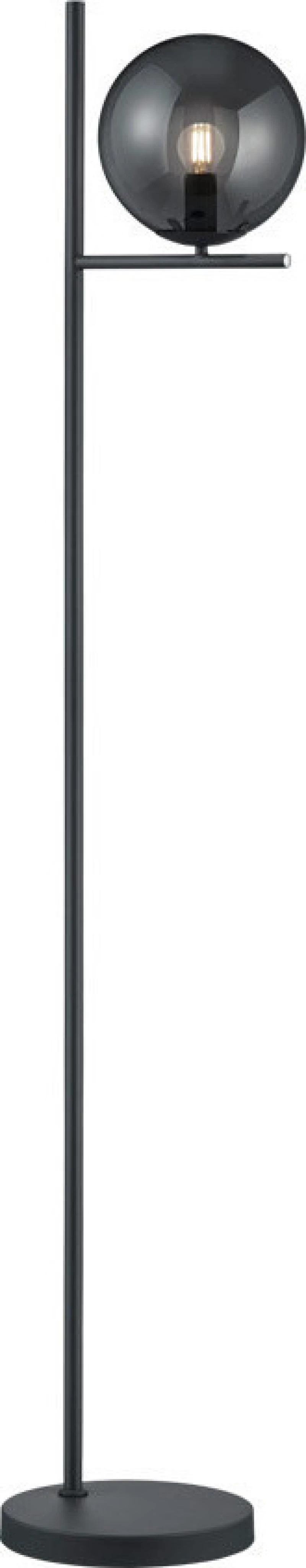 Trio Lighting Pure Φωτιστικό Δαπέδου Μαύρο με Ύψος 150cm
