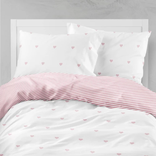 Borea Σεντόνι Μονό 160x240 Diagonal Ροζέ