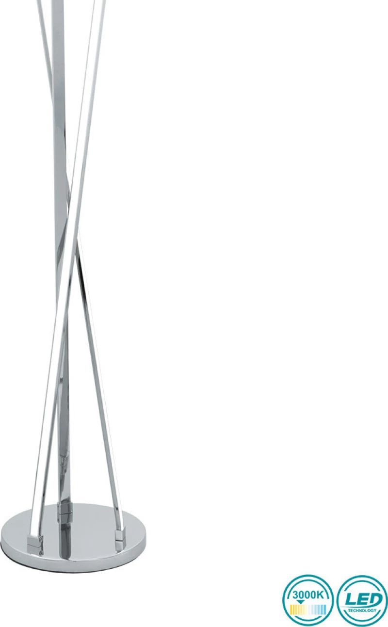 Eglo Parri Φωτιστικό Δαπέδου Λευκό με Ύψος 131.5cm