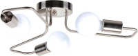 Home Lighting Shevy Πλαφονιέρα Οροφής Ασημί από Μέταλλο