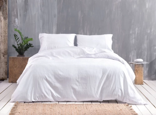 Rythmos Σεντόνι Μονό 170x270 Stripes White