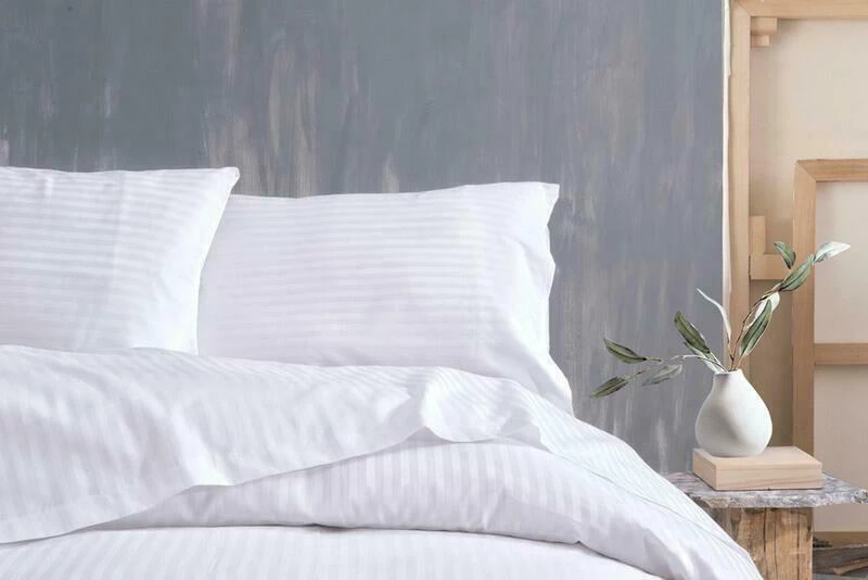 Rythmos Σεντόνι Μονό 170x270 Stripes White