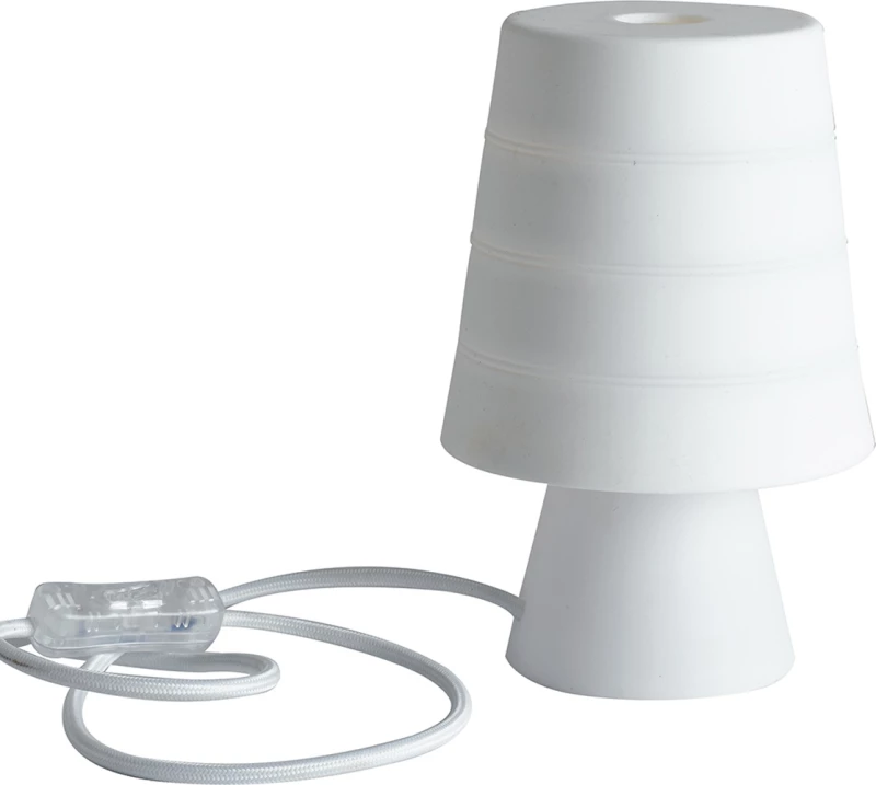 Fan Europe I-DRUM/L BCO Πορτατίφ με Λευκό Καπέλο και Λευκή Βάση