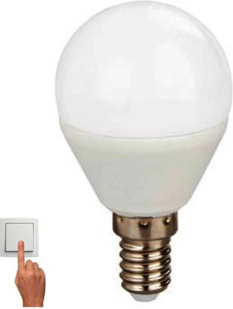 Diolamp Λάμπα LED για Ντουί E14 και Σχήμα G45 Ψυχρό Λευκό 570lm