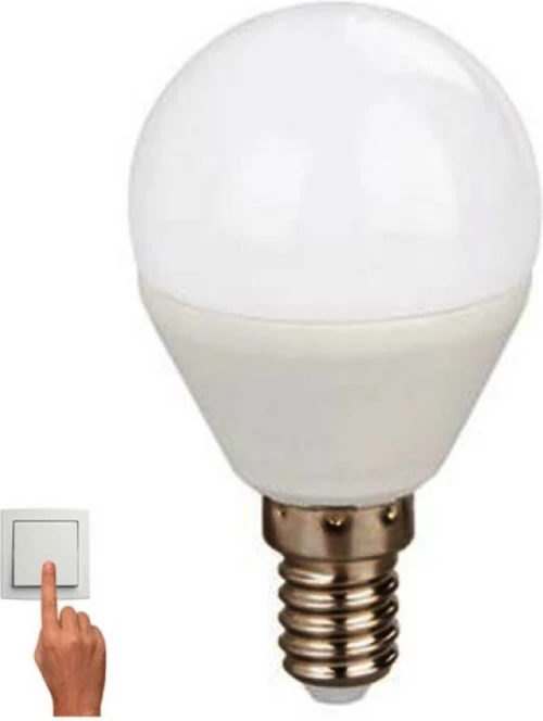 Diolamp Λάμπα LED για Ντουί E14 και Σχήμα G45 Ψυχρό Λευκό 570lm
