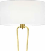 Trio Lighting Paris Ii Φωτιστικό Δαπέδου Λευκό με Ύψος 160cm
