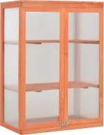 vidaXL Θερμοκήπιο 75x47x109cm Ξύλινο 170646