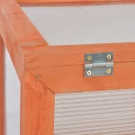 vidaXL Θερμοκήπιο 75x47x109cm Ξύλινο 170646
