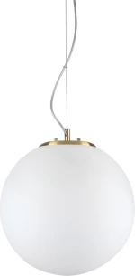 Ideal Lux Grape Κρεμαστό Φωτιστικό Μοντέρνο Μονόφωτο Λευκό