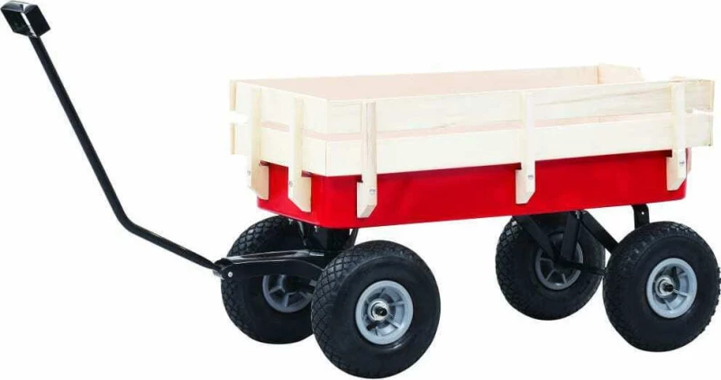 Καρότσι Ρυμουλκούμενο Κόκκινο 150kg 145508
