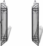 vidaXL Πύλη Κήπου Διακοσμητική 134x122cm 40905