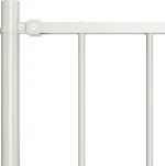 vidaXL Πάνελ Περίφραξης Λευκό 75x170cm 145215