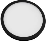Panel Led 19170 Φ11 7W 3000K 95Lm Black Στρόγγυλο