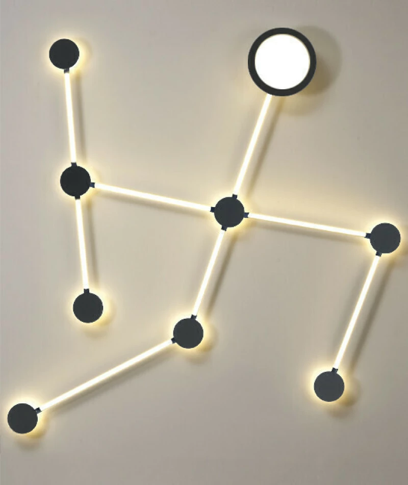Panel Led 19170 Φ11 7W 3000K 95Lm Black Στρόγγυλο