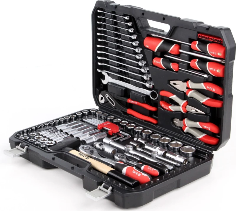 Σετ Εργαλείων Yato Yt-38901 Tool Set Xxl 1/4-1/2" 122 Items