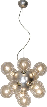 Home Lighting Marte 77-4123 Κρεμαστό Φωτιστικό Μοντέρνο Πολύφωτο Χρυσό