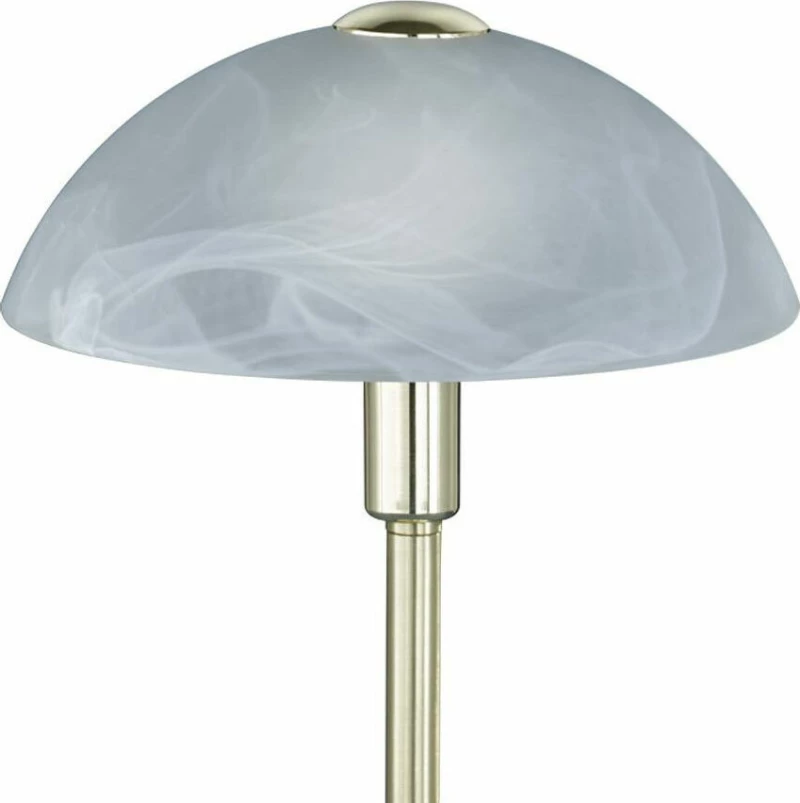 Trio Lighting Donna Πορτατίφ με Λευκό Καπέλο και Χρυσή Βάση
