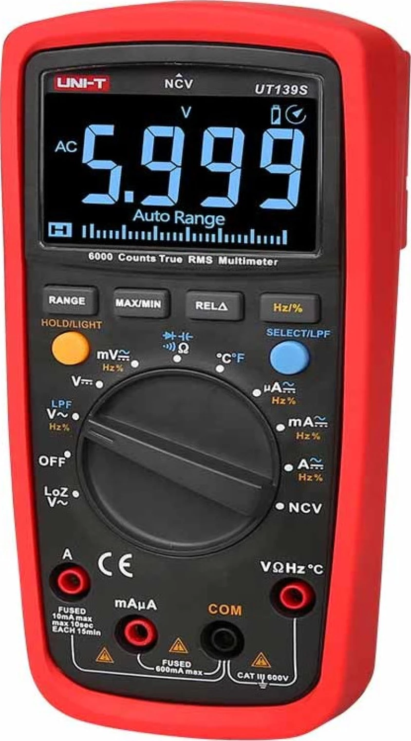 Uni-T Ψηφιακό Πολύμετρο UT139S