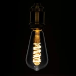 GloboStar Λάμπα LED για Ντουί E27 και Σχήμα ST64 Θερμό Λευκό 510lm Dimmable