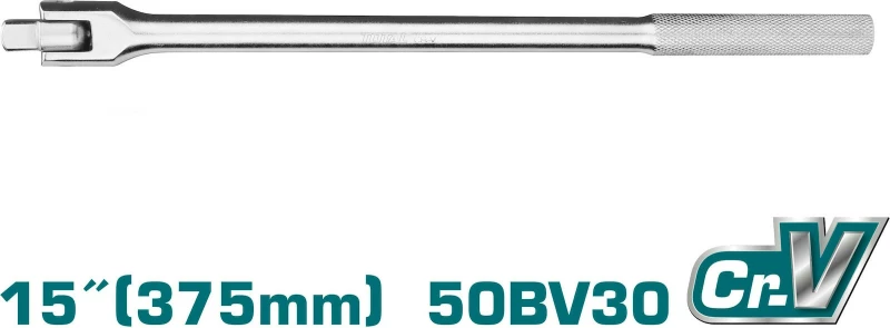 Total Μανέλα 1/2" 375mm THTFX12151