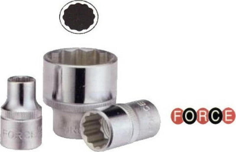Force Πολύγωνο Καρυδάκι 1/2″ Σε Ίντσες 5491.2
