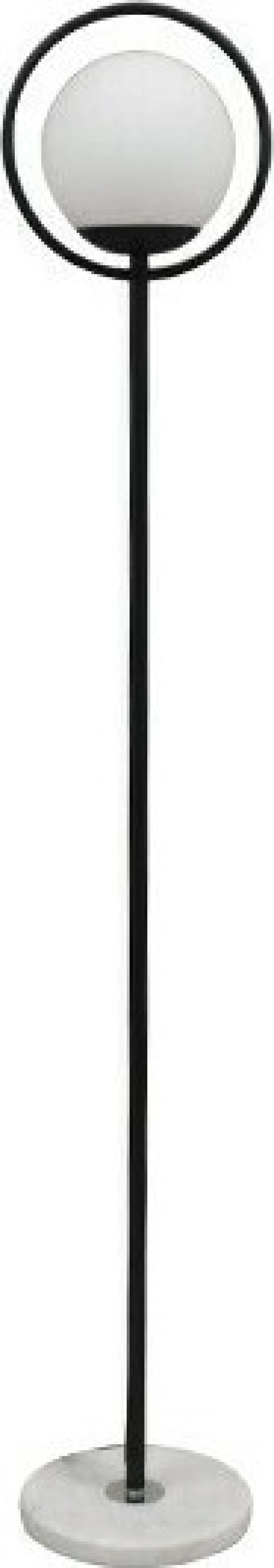 GloboStar Versailles Black Φωτιστικό Δαπέδου Μαύρο με Ύψος 150cm