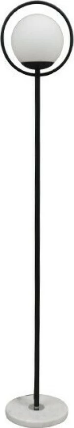 GloboStar Versailles Black Φωτιστικό Δαπέδου Μαύρο με Ύψος 150cm