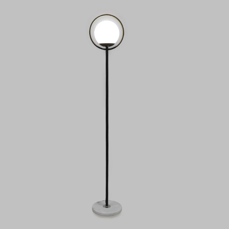 GloboStar Versailles Black Φωτιστικό Δαπέδου Μαύρο με Ύψος 150cm