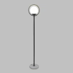 GloboStar Versailles Black Φωτιστικό Δαπέδου Μαύρο με Ύψος 150cm