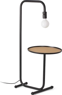 Faro Barcelona Guest Φωτιστικό Δαπέδου Μαύρο με Ύψος 106cm