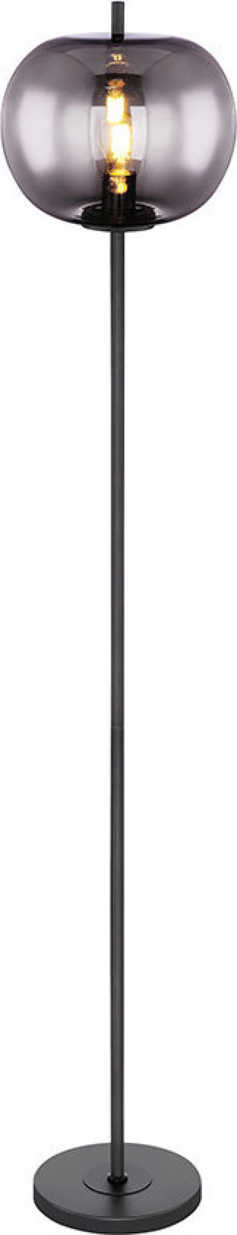 Globo Lighting Blacky Φωτιστικό Δαπέδου Μαύρο με Ύψος 160cm Μαύρο
