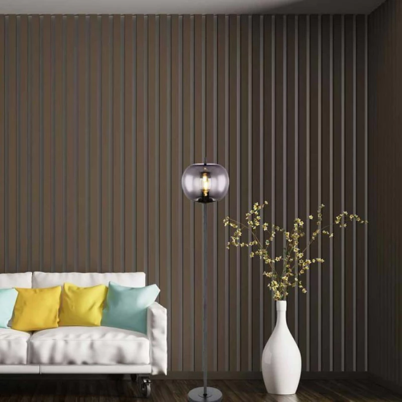 Globo Lighting Blacky Φωτιστικό Δαπέδου Μαύρο με Ύψος 160cm Μαύρο