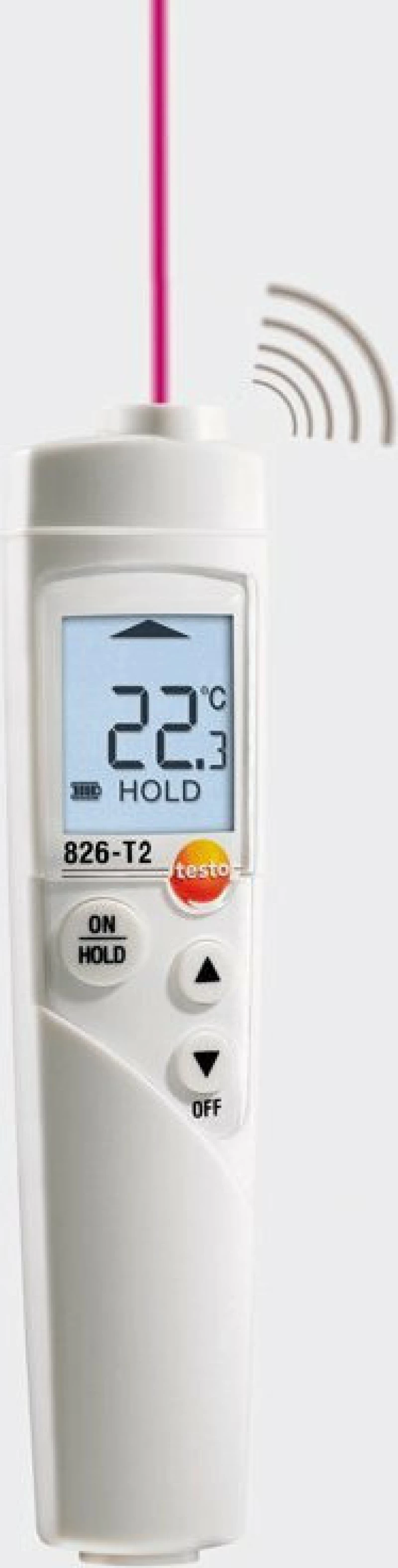 Testo 826 Τ2 μέτρηση θερμοκρασίας με υπέρυθρες-μη επαφής