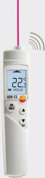 Testo 826 Τ2 μέτρηση θερμοκρασίας με υπέρυθρες-μη επαφής