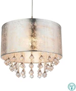 Globo Lighting Κρεμαστό Φωτιστικό Μοντέρνο Μονόφωτο Ασημί