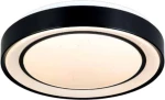 Inlight 42179Α Πλαφονιέρα Οροφής Μαύρη από Μέταλλο 50cm