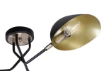 Home Lighting Elia Πλαφονιέρα Οροφής Μαύρη από Μέταλλο