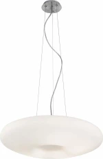 Ideal Lux Glory SP3 D50 Κρεμαστό Φωτιστικό Μοντέρνο Τρίφωτο Λευκό